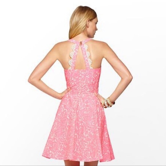 Lilly Pulitzer Size 00 “Zo Dress” Cosmo Pink Sundress - Picture 2 of 7